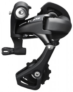 SCHIMBATOR SPATE SHIMANO 105 RD-5800-L-GS 11 VIT. PRINDERE DIRECTA PT. PINION MARE 28-32T NEGRU AMBALAT IND.