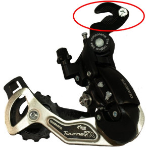 SCHIMBATOR SPATE SHIMANO TOURNEY RD-TX35 6/7 VIT. PRINDERE PE AX PT. CADRU TIP BMX-TRACK AMBALAT IND.