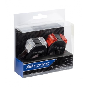 Set lumini intermitente Force Ambit fata+spate - Img 6