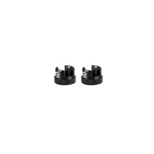 Set piulite de janta Force pentru valve presta, aluminiu - Img 1