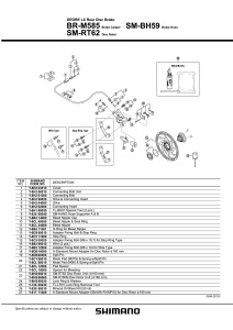 SIGURANTA SHIMANO BR-M585