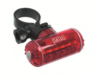 STOP PRO RL-02L LEDURI 4 FUNCTII INC. BATERII PRINDERE QR ROSU (10)