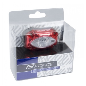 Stop spate Force Red 1 led Cree 60 Lm USB - Img 3
