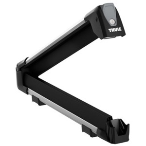 Suport 4 perechi schiuri Thule SnowPack 7324 gri cu prindere pe bare transversale aluminiu cu profil T - Img 4