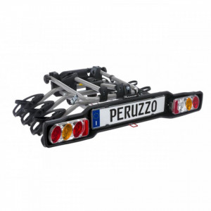 Suport biciclete Peruzzo Parma 4 biciclete 706/4 gri cu prindere pe carligul de remorcare - Img 4
