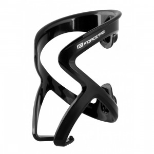 Suport bidon Force Tag, Plastic, Black