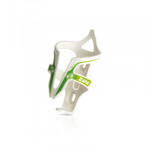 Suport bidon ZEFAL Pulse Fiber Glass - Alb/Verde