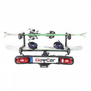 Suport schi/snowboard TowCar Aneto 4 cu prindere pe carligul de remorcare - Img 2