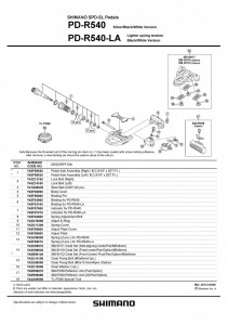 SURUB DE FIXARE PT. PLACUTE DE PEDALE SHIMANO PD-R540 (M5X8MM/1BUC.)