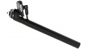 Tija sa CONTEC Interlock 31.6x350mm cu incuietoare - Black