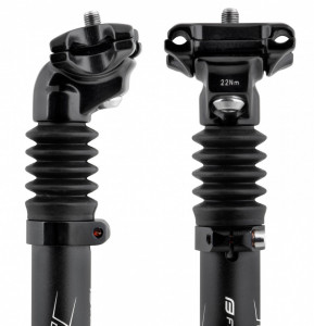 Tija sa Force cu suspensie 27.2/350/40mm aluminiu neagra - Img 3
