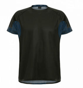 Tricou alergare FUNKIER Cassoti - Negru/Albastru 2XL - Img 2