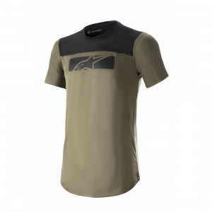 Tricou Alpinestars Drop 4.0 Olive S - Img 2