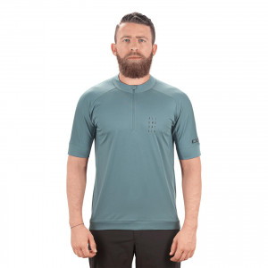 TRICOU CICLISM CUBE AM S/S DARK MINT L