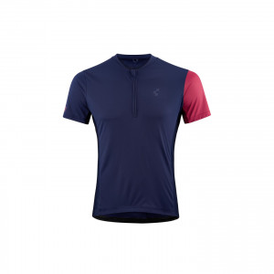 TRICOU CICLISM CUBE TOUR BLUE RED L