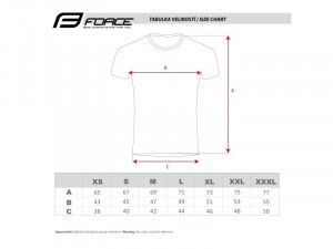 Tricou ciclism Force Bike, albastru, S - Img 4