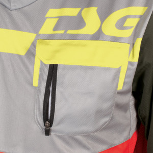 Tricou Ciclism TSG SP5 (S/S) - Red Limeyellow S - Img 2