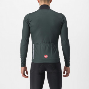 Tricou cu maneca lunga Castelli Entrata Thermal, Verde Inchis, S - Img 2