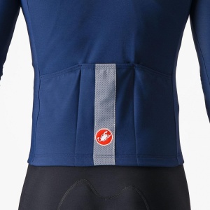 Tricou cu maneca lunga Castelli Tutto Nano RoS Albastru Belgian L - Img 4