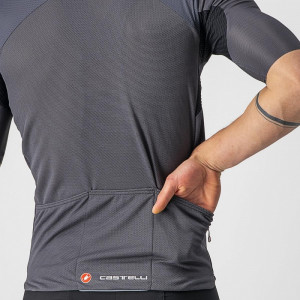 Tricou cu maneca scurta Castelli Endurance Elite, Antracit, L - Img 2