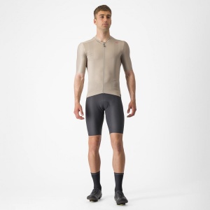 Tricou cu maneca scurta Castelli Espresso, Crem, XL - Img 8