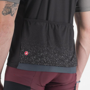 Tricou cu maneca scurta Castelli Unlimited Entrata, Gri/Negru, XXL - Img 3