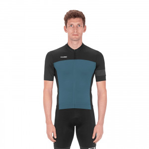 TRICOU CUBE BLACKLINE JERSEY S/S BLACK SMOKE BLUE M