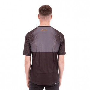 TRICOU CUBE EDGE ROUND NECK JERSEY S/S BLACK ORANGE L - Img 3
