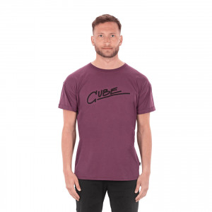 TRICOU CUBE ORGANIC T-SHIRT EDGE PLUM M - Img 2