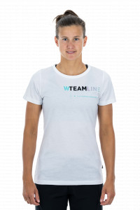 TRICOU CUBE ORGANIC WS T-SHIRT TEAMLINE WHITE XS (34) - Img 2
