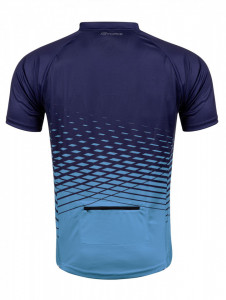 Tricou maneca scurta Force MTB Angle albastru XXL - Img 3