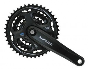 ANGRENAJ PEDALIER SHIMANO ALTUS FC-M311-L 42X32X22T BRAT BRAT 170MM PT. 7/8 VIT. PE SPATE PT. LANT HG FARA CG COMPATIBIL CHAINCASE NEGRU AMBALAT IND.
