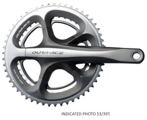 ANGRENAJ PEDALIER SHIMANO DURA ACE FC-7900 53X39T BRAT 172.5MM PT. 10 VIT. PE SPATE HOLLOWTECH 2 FARA BB VRAC