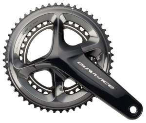 ANGRENAJ PEDALIER SHIMANO DURA-ACE FC-R9100 53X39T BRAT 175.0MM PT. 11 VIT. PE SPATE HOLLOWTECH2 FARA BUTUC PEDALIER AMBALAT IND.