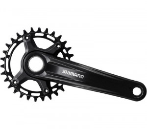 ANGRENAJ PEDALIER SHIMANO FC-MT510-1 PT. 12 VIT. PE SPATE 2-BUC FC 170MM 34T FARA CG FARA BB PT. CHAIN LINE 52MM NEGRU AMBALAT IND.