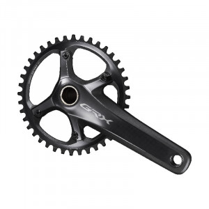 ANGRENAJ PEDALIER SHIMANO GRX FC-RX810-1 PT. 11 VIT. PE SPATE FOAIE 40T BRAT 172.5MM HOLLOWTECH 2 FARA BB AMBALAT IND.