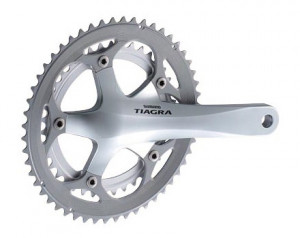 ANGRENAJ PEDALIER SHIMANO TIAGRA FC-4500 52X39T BRAT 170MM PT. 9 VIT. PE SPATE HOLLOWTECH-2 SOLID CRANK FARA BB FARA TL-FC16 & FC32 AMBALAT IND.