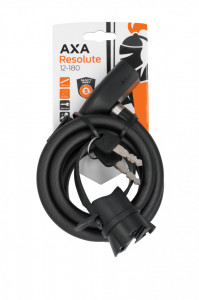 Antifurt Cablu AXA Resolute 12mm/180cm - Black