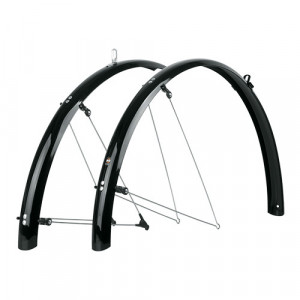 Aparatori bicicleta SKS Bluemels Shiny 45mm 28 - Black | Set