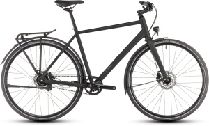 BICICLETA CUBE NULANE COMFORT EXC FE GREY CHROME 2026 54 cm