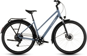 BICICLETA CUBE TOURING ONE TRAPEZE BLUEBIRD GREY 2026 54 cm