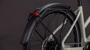 BICICLETA ELECTRICA CUBE EDITOR HYBRID SLX 400X FE TRAPEZE REEDBEIGE CHROME 2026 50 cm - Img 4