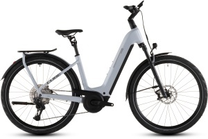 BICICLETA ELECTRICA CUBE KATHMANDU HYBRID SLX 800 EASY ENTRY FOGGREY GREY 2026 54 cm