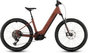 BICICLETA ELECTRICA CUBE REACTION HYBRID RACE 800 EASY ENTRY AMBER BLACK 2026 cadru L (20") - roti 29