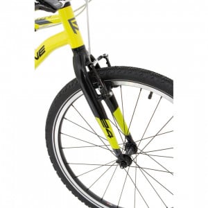 Bicicleta Rock Machine Thunder 24 VB Gloss Radioactive Yellow/Black/Dark Grey - Img 2