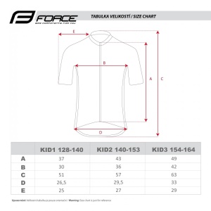 Bluza Copii Force Square fluo/albastru 128-140cm - Img 7