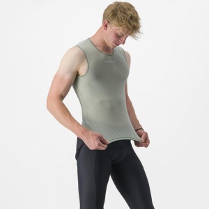 Bluza corp fara maneci Castelli Pro Mesh 2.0 SL, Vernil, XL - Img 5
