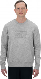 BLUZA CUBE ORGANIC SWEATER GREY MELANGE S