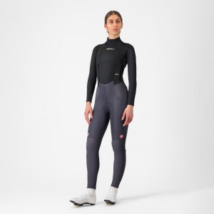 Bluza de corp Castelli Flanders 2 Warm W Neagra M - Img 2