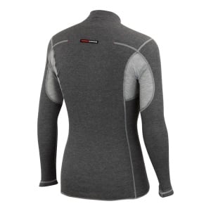 Bluza de corp cu maneca lunga Castelli Flanders Warm LS, Gri, M